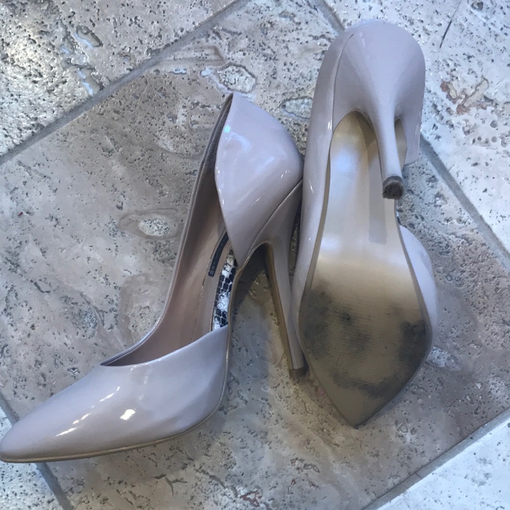 Steven by Steve Madden Nude Heels - Newbee